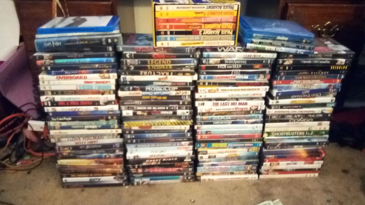 Over 300 dvds