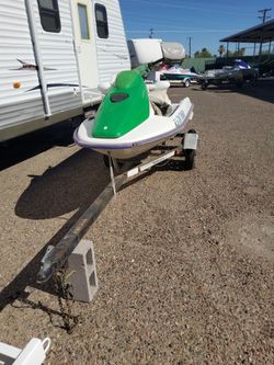 Seadoo Bombardier Jet Ski with Trailer