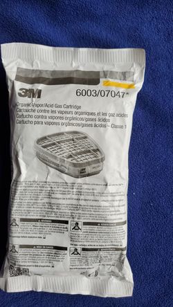 3m organic vapor/acid Gas cartridge