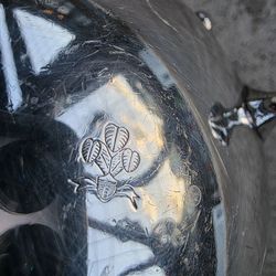 Antique English Silver Plate Creamer & Sugar Set Prince of Wales c.1900