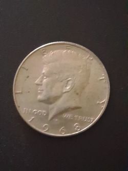 1968 D Half Dollar