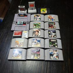 Nintendo 64 And Super Nintendo