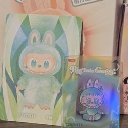Green Serenity Labubu + Matching Serenity Phone Charm (Limited Collectors Bundle)