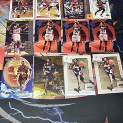 Scottie Pippen Card 32 Card Lot