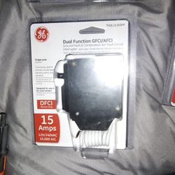 2 15 Amp/ 2 20 amp  GFCI/AFCI