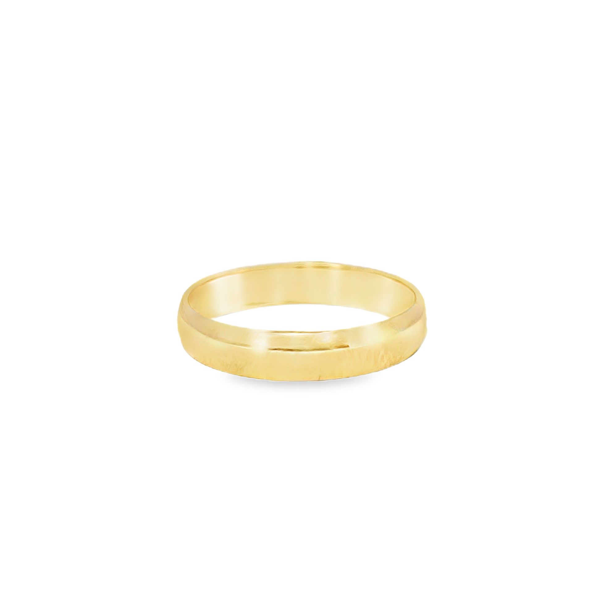 14k Yellow Gold Wedding Band Ring