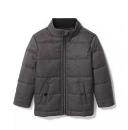 Used! JANIE AND JACK WATER RESISTANT PUFFER JACKET Sz 5 to 6