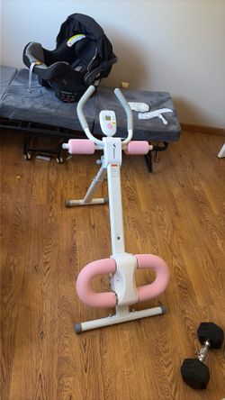 Ab workout machine
