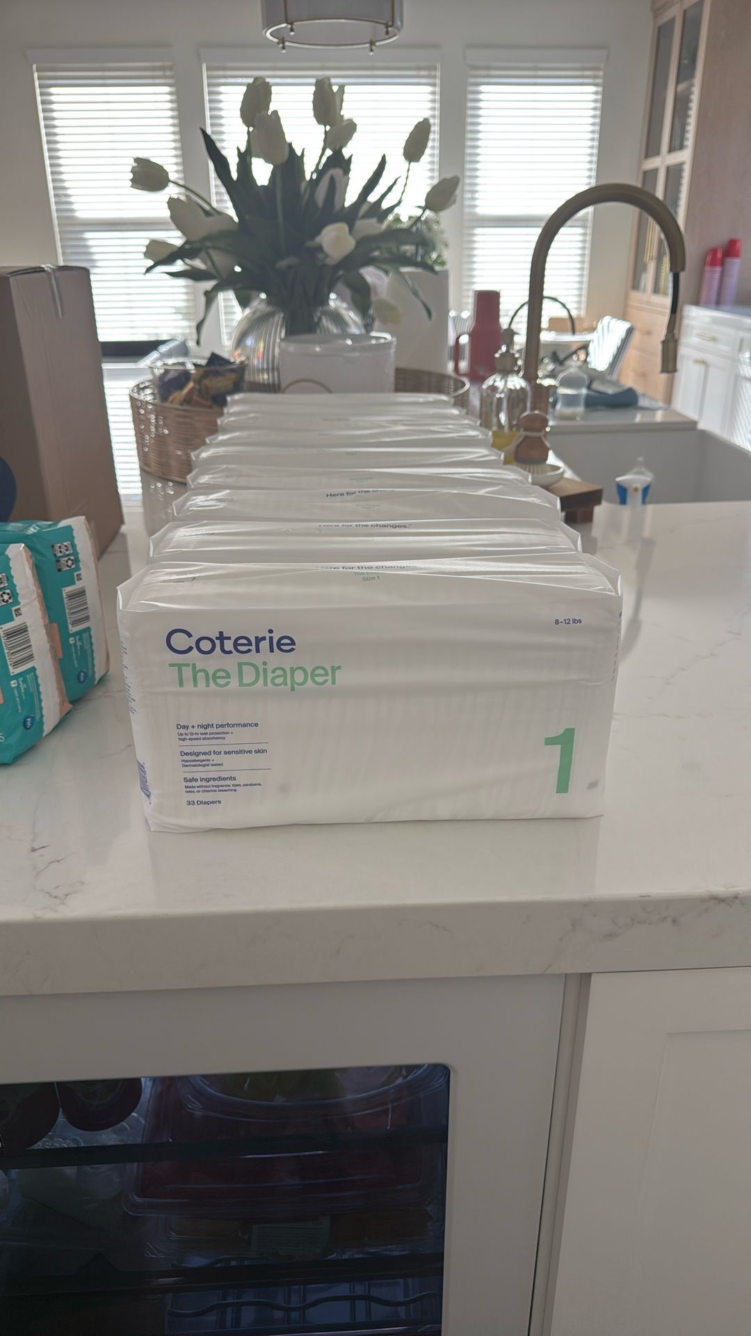 Coterie Size 1 And 2 Diapers