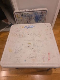2 Lifetime Folding Kids SquareTable