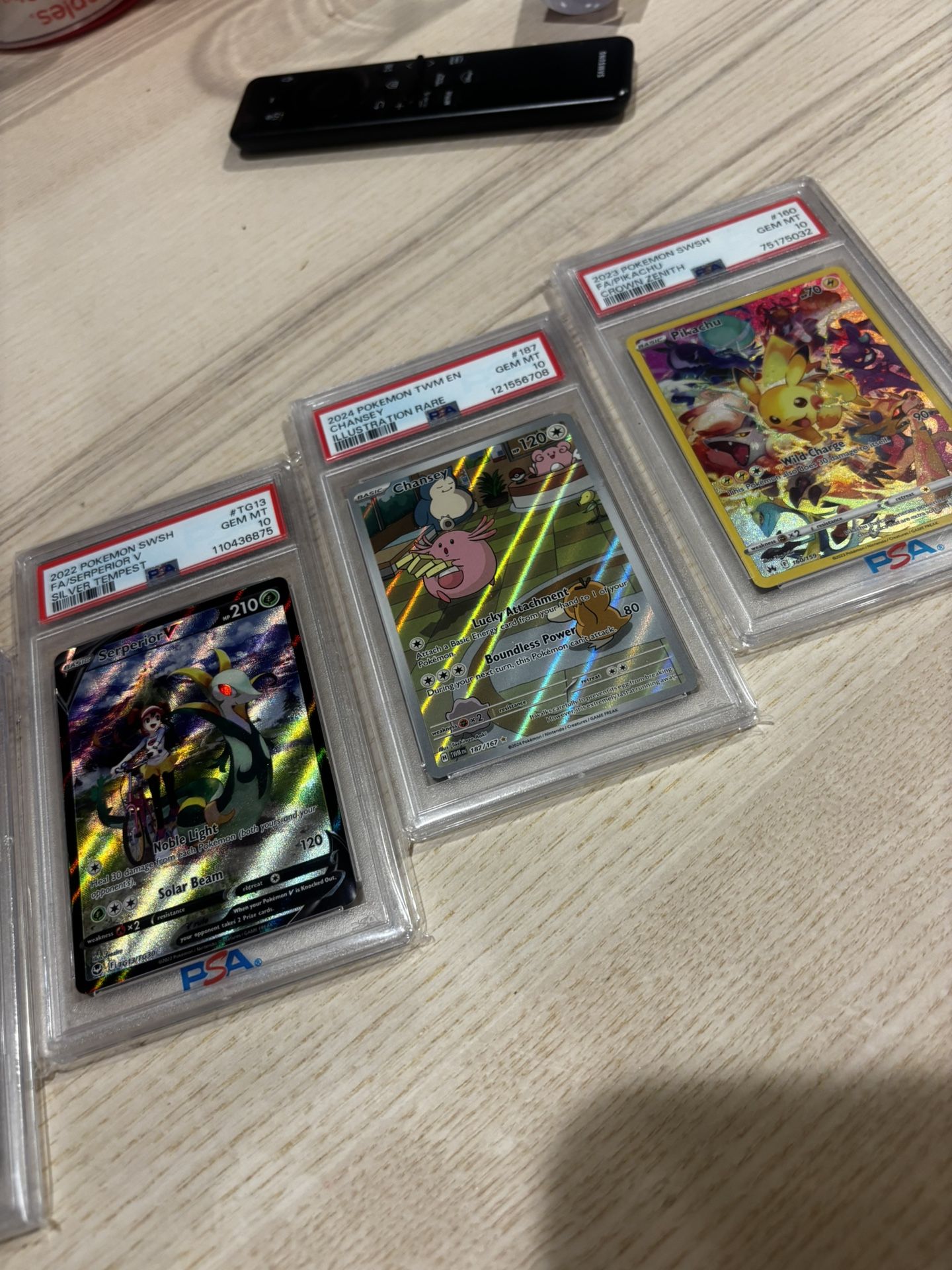 PSA 10 Pokemon FS/FT