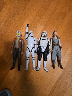 Hasbro 12 In Action Figures 4 Total 