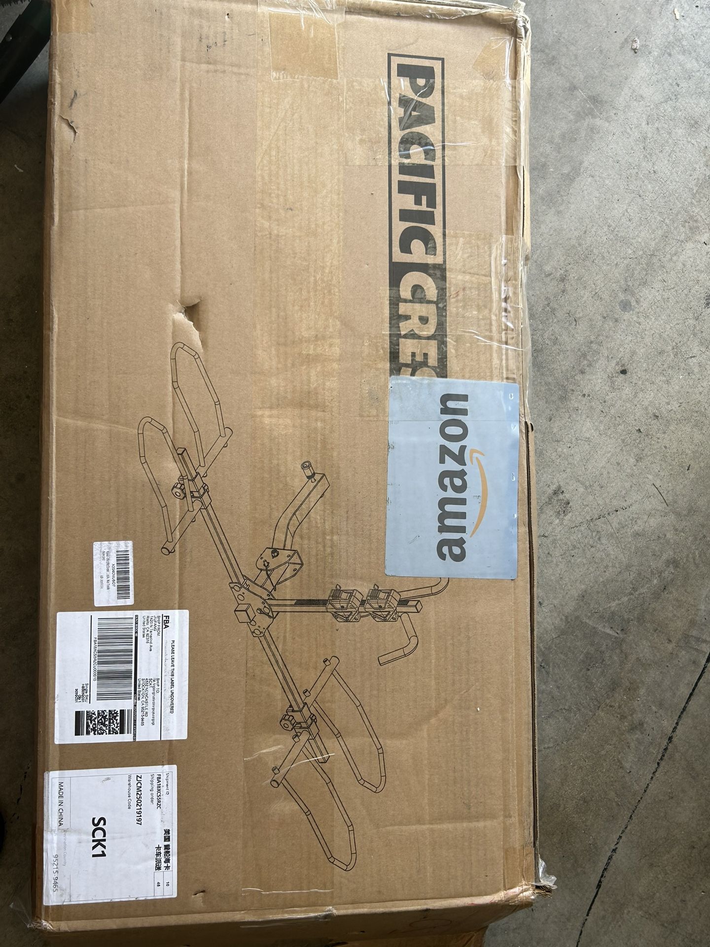 Bike Rack -SportRack Crest 2 Locking, Black, (SR2901BLR)