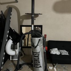 Punching Bag With Pole 