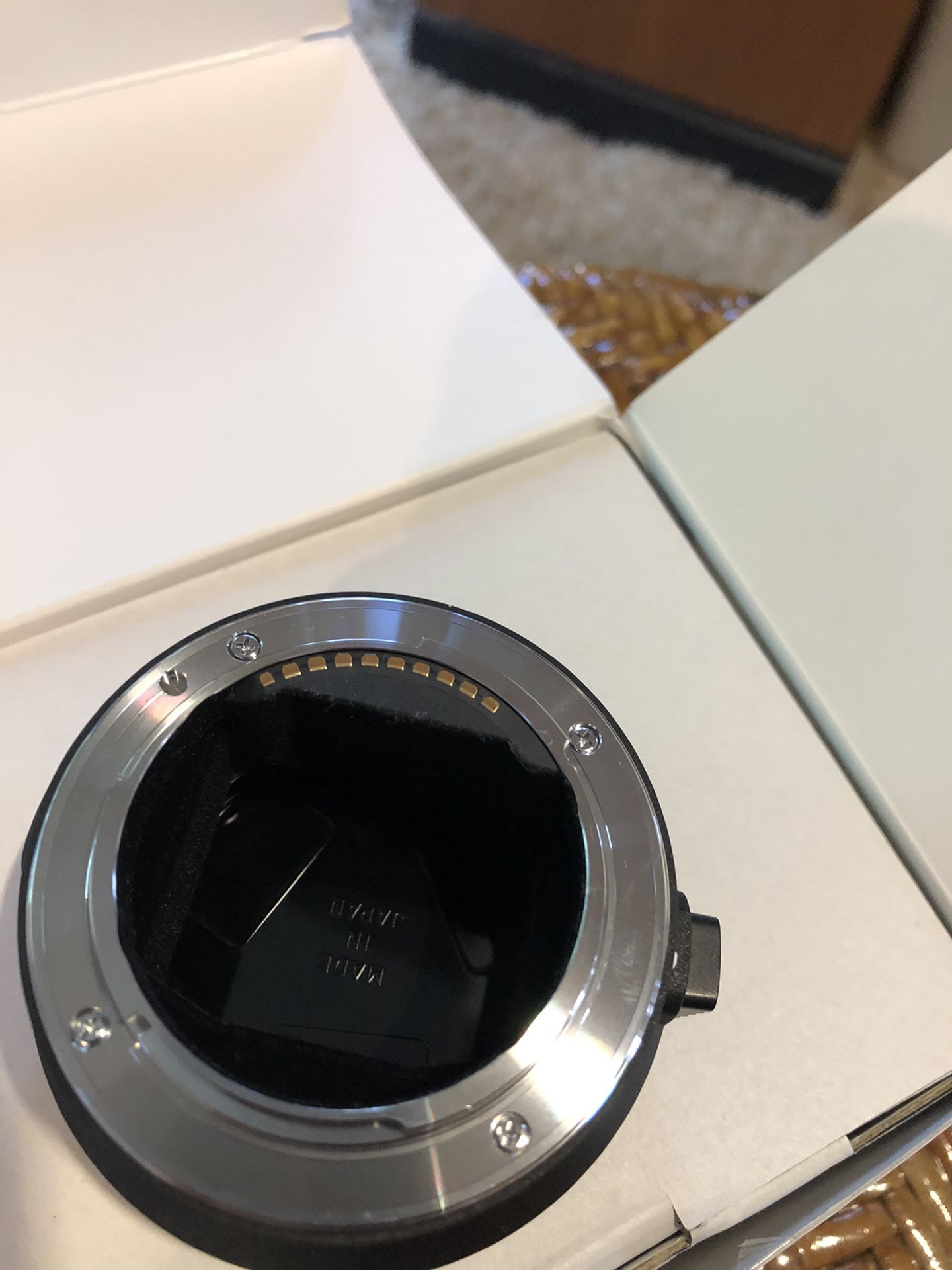 Sigma converter mc-11 (canon EF lens to Sony camera e mount)
