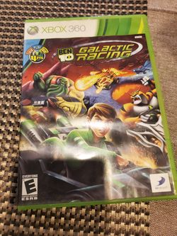 Ben 10 Galactic Racing Xbox 360 Game
