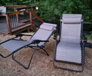 Zero Gravity Lounge Chairs ($30 each or $5p for both)