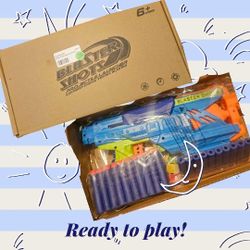 Blaster Shots Projectile Launcher Nerf Gun
