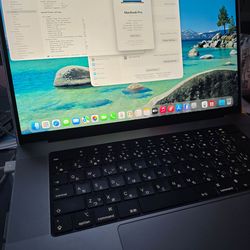 2021 MacBook Pro  A2485 16in M1 Max 32 Core GPU 32GB RAM 1TB SSD ,Excellent Condition on Good Sale
