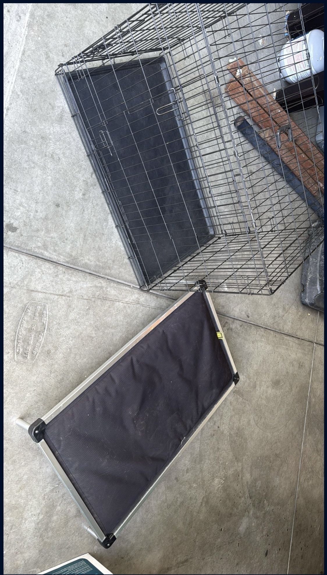 Outdoor Dog Bed K9 Ballistics XL / XL Double Door Dog Cage / Camo Dog Best NF