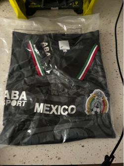 world size large  cup mexico black jersey 1998 brand new