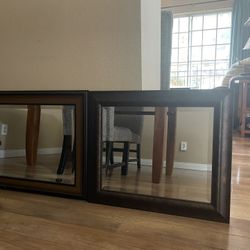 Two Mirrors 21.5” X 25.5”