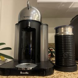 Nespresso by Breville Vertuo Coffee & Espresso Machine + Milk Frother