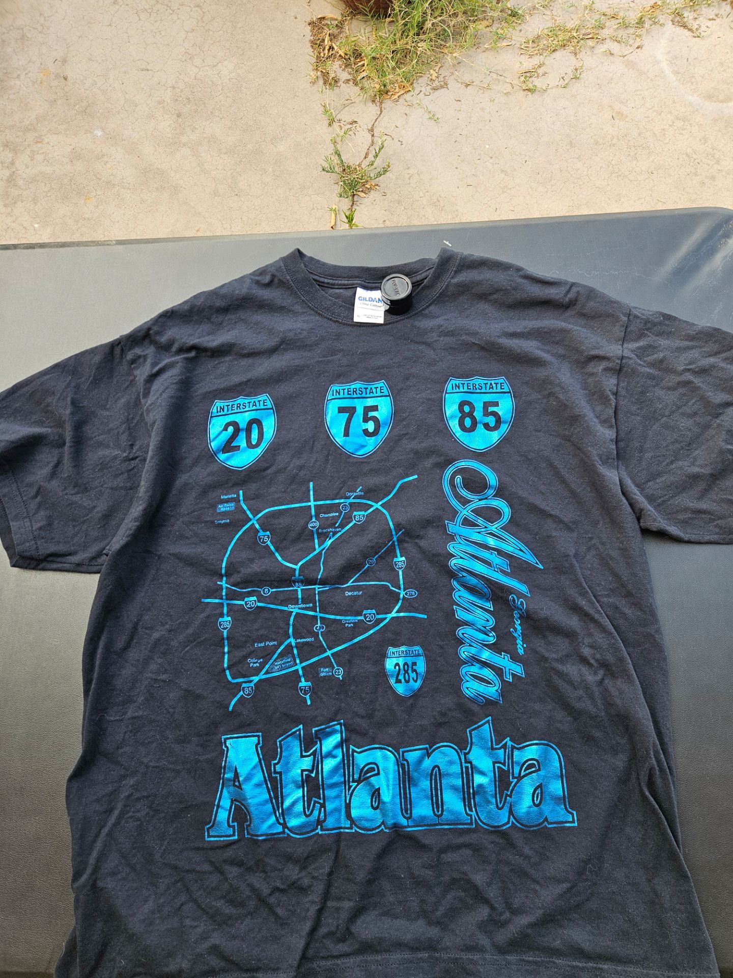 Atlanta Georgia Y2K Graphic Gildan Tee