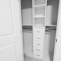 Cabinet And Shelve For Closet 