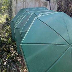 Umbrellas (fiberglass)