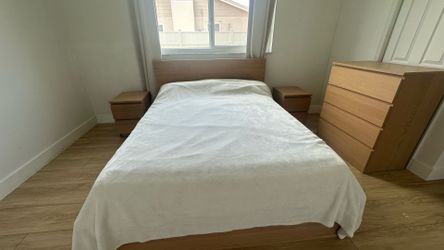 Ikea bed set with mattress