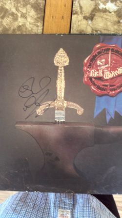 Rick Wakeman  The Myths and legends of King Arthur Album    Autographed
