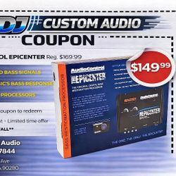 AudioControl The Original Epicenter Bass Restoration System With Knob 🚨 Payment Options Available 🚨 No Credit Needed 🚨 
