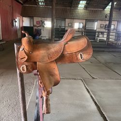 16” FQHB Training Saddle 