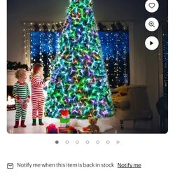 10 Ft Fiber Optic Tree