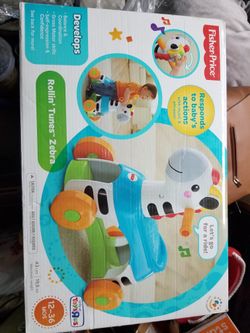 Rolling Zebra with Music