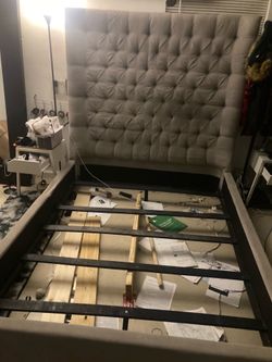 Huge headbroad Queen bed frame