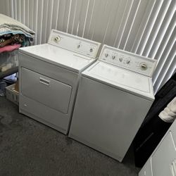 KENMORE GAS DRYER AND WASHER