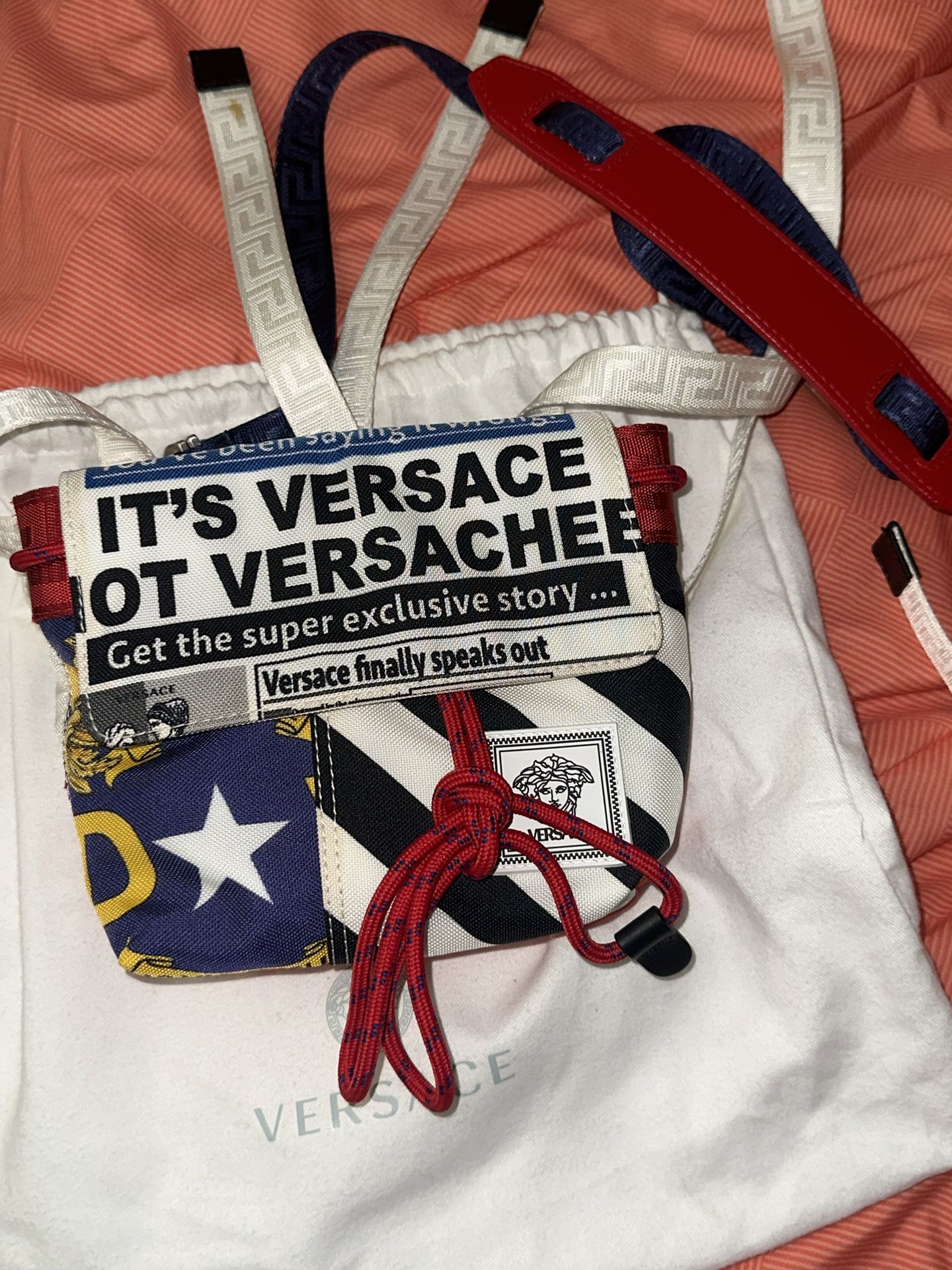 Versace Ropes Mini Crossbody Bag