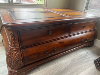 Coffee Table with Drawers