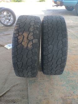 Two Dyna pro 285 70 17 Only $68