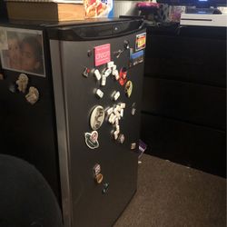 Mini Fridge With Mini Freezer Inside 