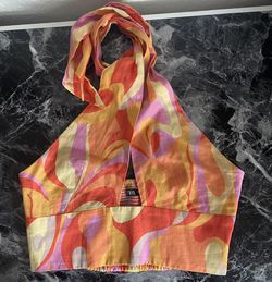 Zara Halter Top Size S