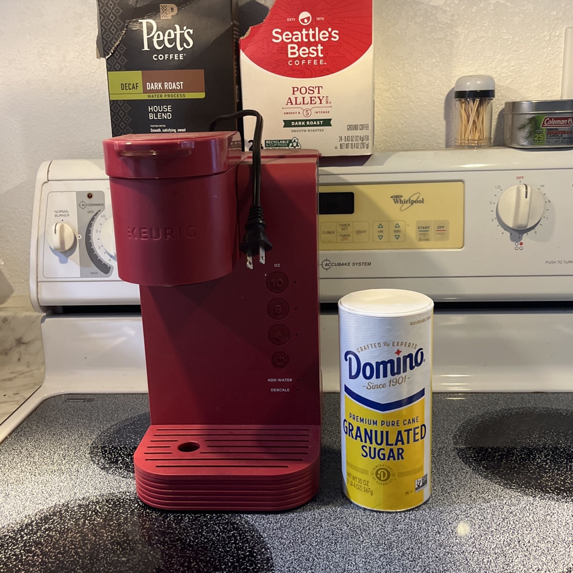 $31 !  Brand New One Minute Coffee Maker Come W All