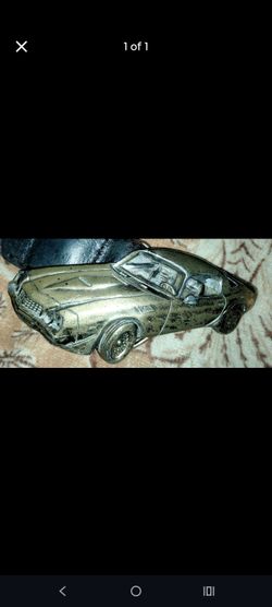 Vintage 1979 Limited Camaro Belt Buckle