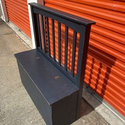 Wooden Bench / Trunk