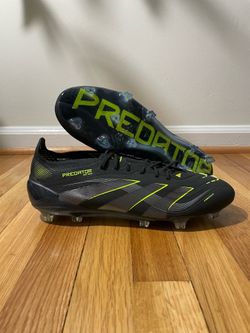 Adidas Men's Predator Elite FG Soccer Cleats Electric Stealth Pack Sz 12  JI1085