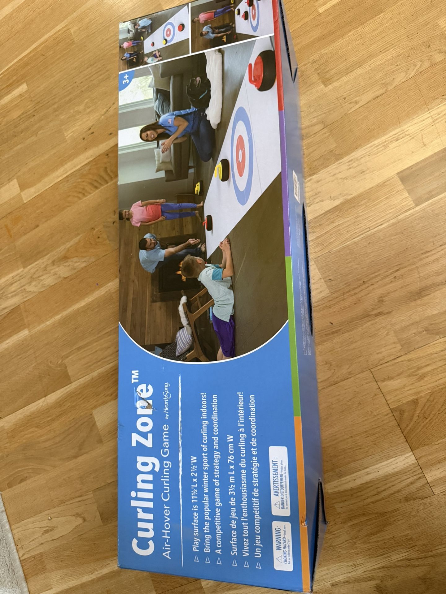 Family Fun Game- “Curling Zone”