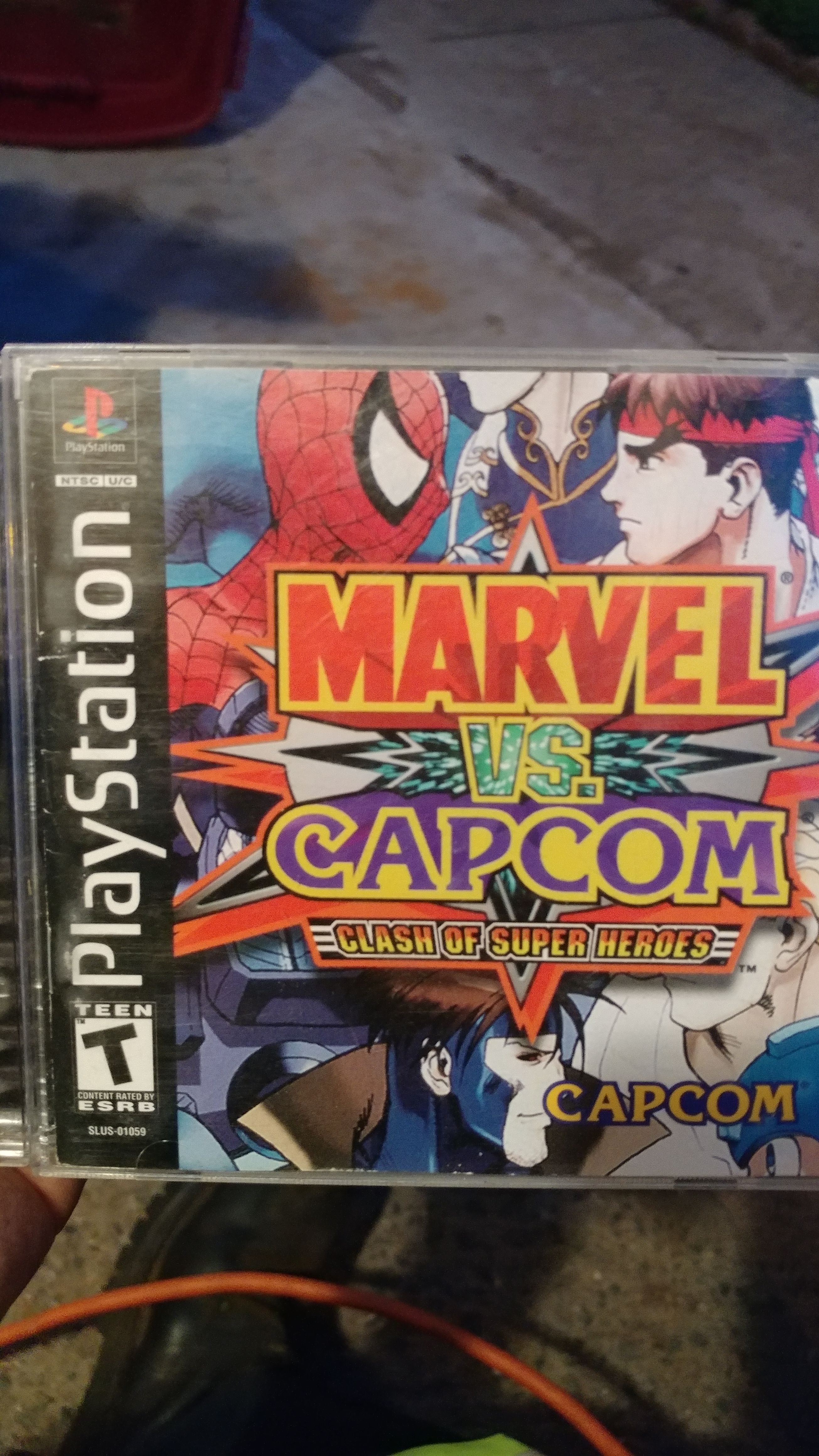 Marvel versus Capcom for PS1