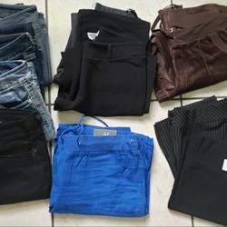 Assorted Lot Of Ladies Bottoms Size 14/16